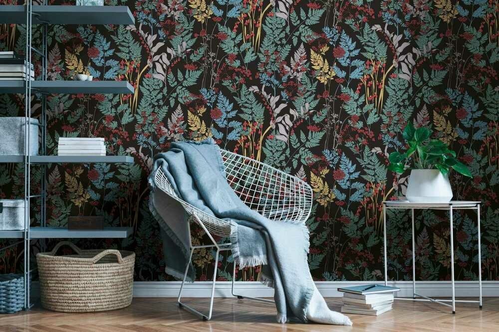 Vliesová tapeta na zeď 37751-1 Floral Impression 0,53 x 10,05 m