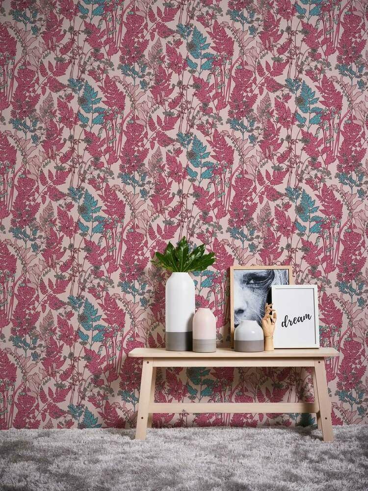 Vliesová tapeta na zeď 37751-8 Floral Impression 0,53 x 10,05 m