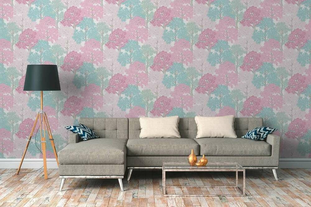 Vliesová tapeta na zeď 37753-5 Floral Impression 0,53 x 10,05 m