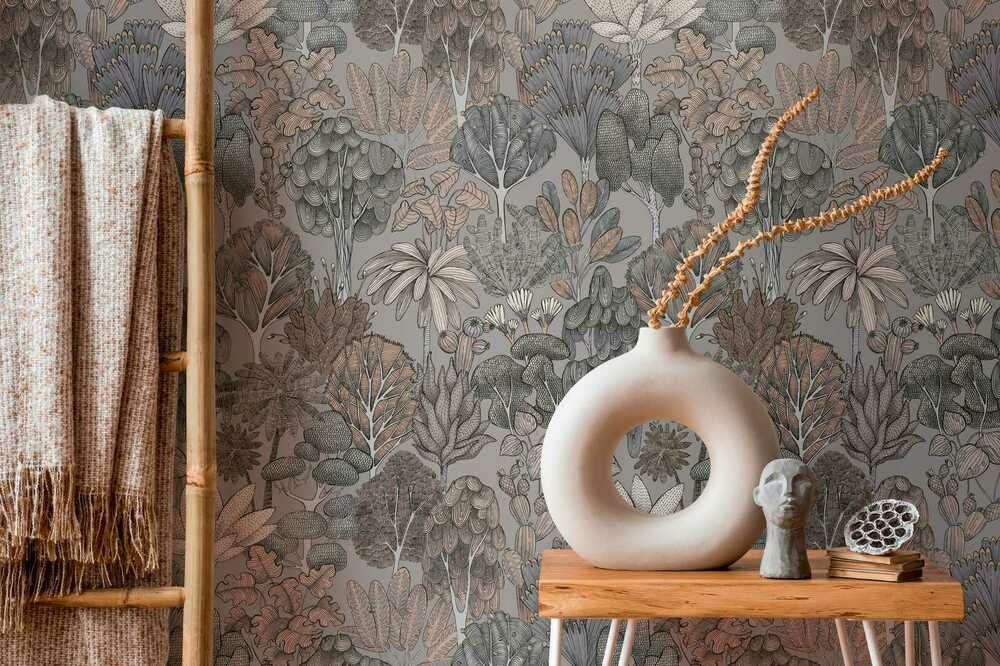 Vliesová tapeta na zeď 37757-4 Floral Impression 0,53 x 10,05 m