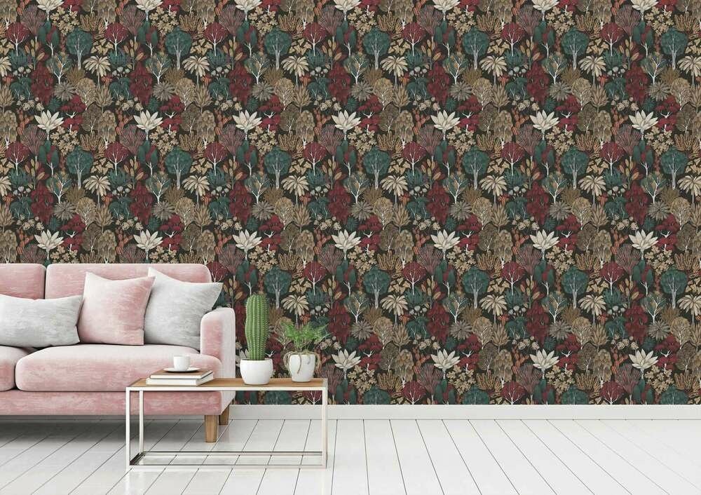 Vliesová tapeta na zeď 37757-6 Floral Impression 0,53 x 10,05 m