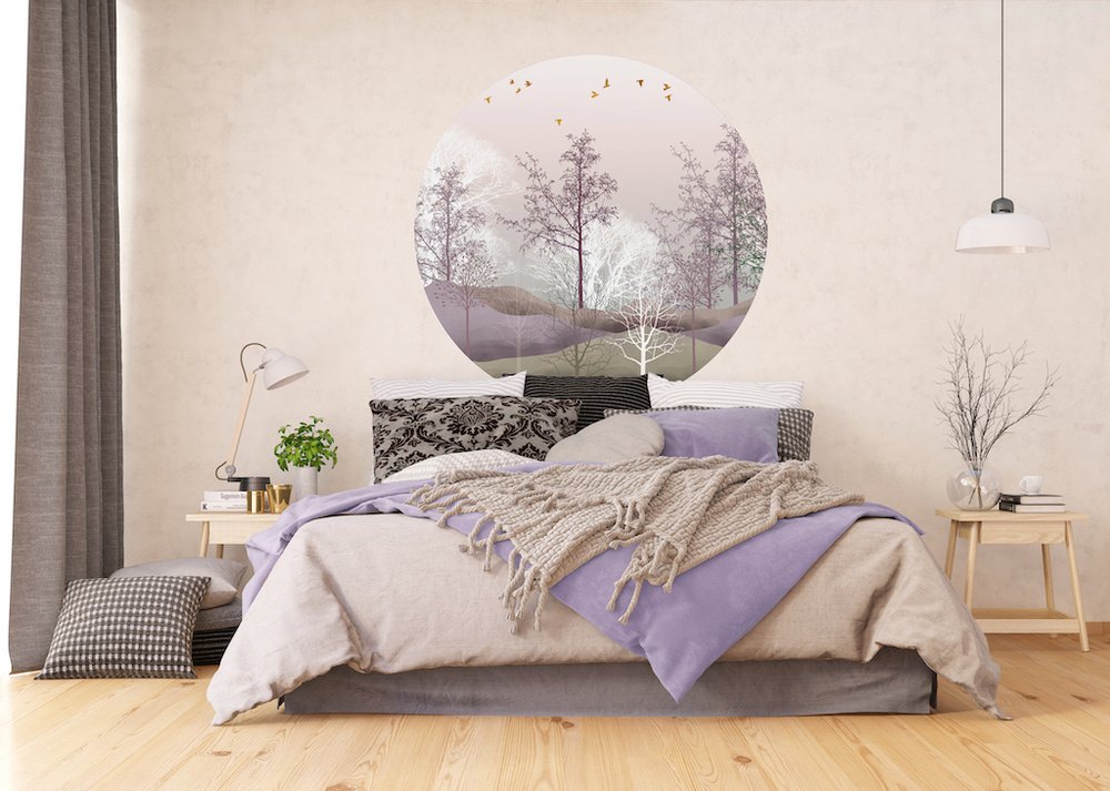 Samolepicí fototapeta CR3333 Mystical Forest 140 x 140 cm