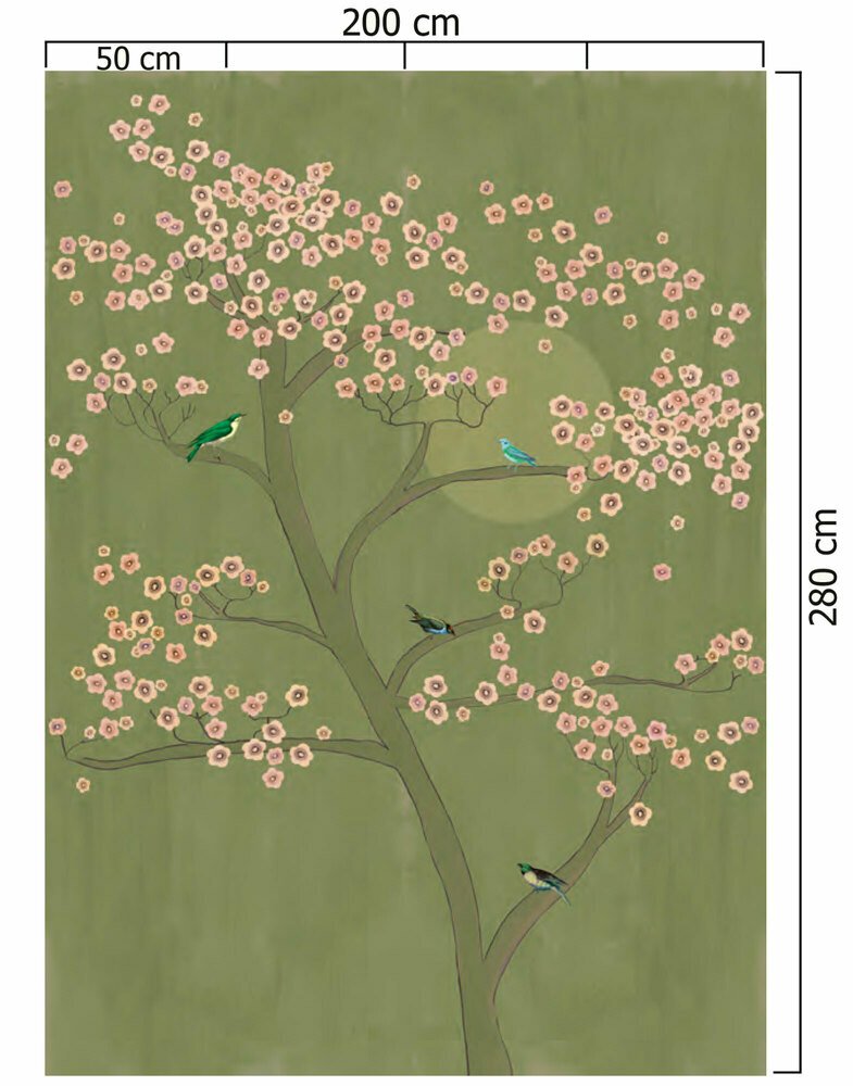 Rasch 542110 vliesová fototapeta 200 x 280 cm