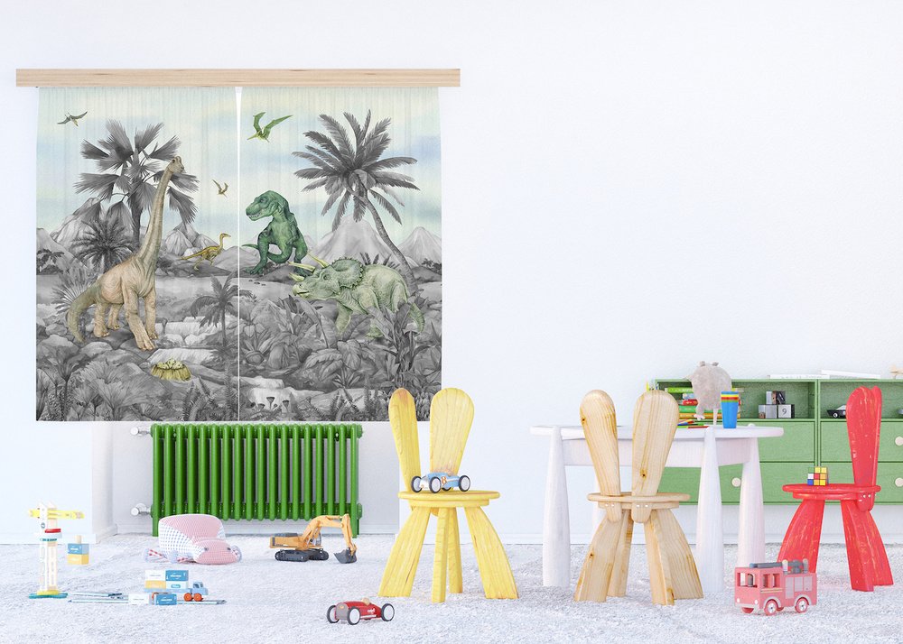 Textilní závěs Dino FCSXL 4395 - 180 x 160 cm