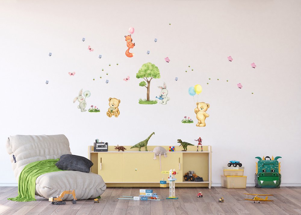 Samolepicí dekorace Jungle DK2333 arch 65 x 85 cm