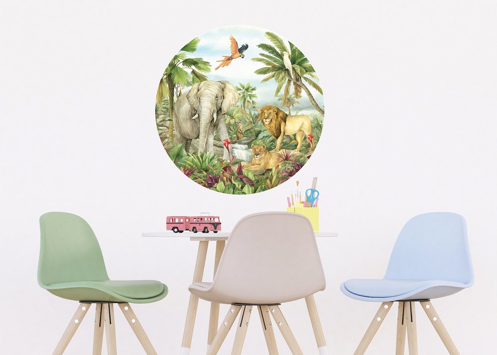 Samolepicí fototapeta CR3243 Jungle 70 x 70 cm