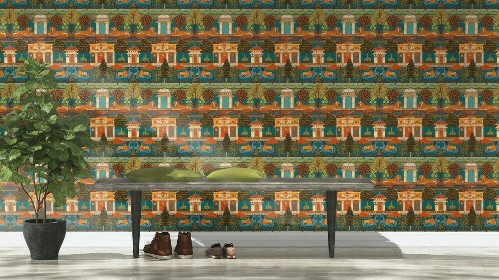 Rasch 746211 vliesová tapeta Indian Style - 0,53 x 10,05 m