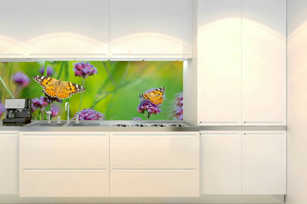 Fototapeta do kuchyně KI180-113 Butterflies 180 x 60 cm