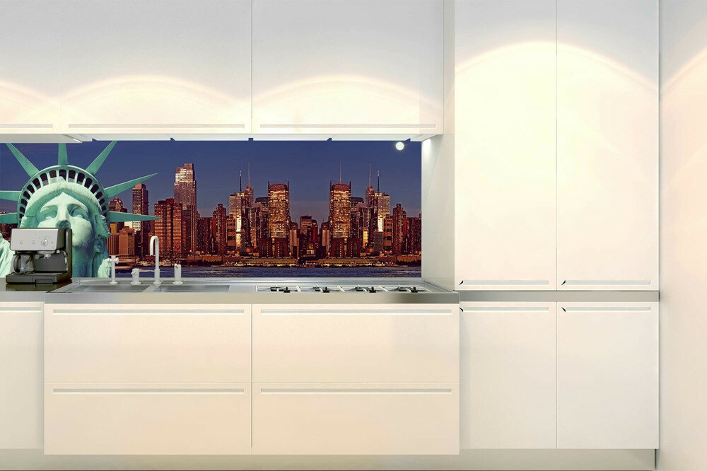 Fototapeta do kuchyně KI180-115 New York 180 x 60 cm