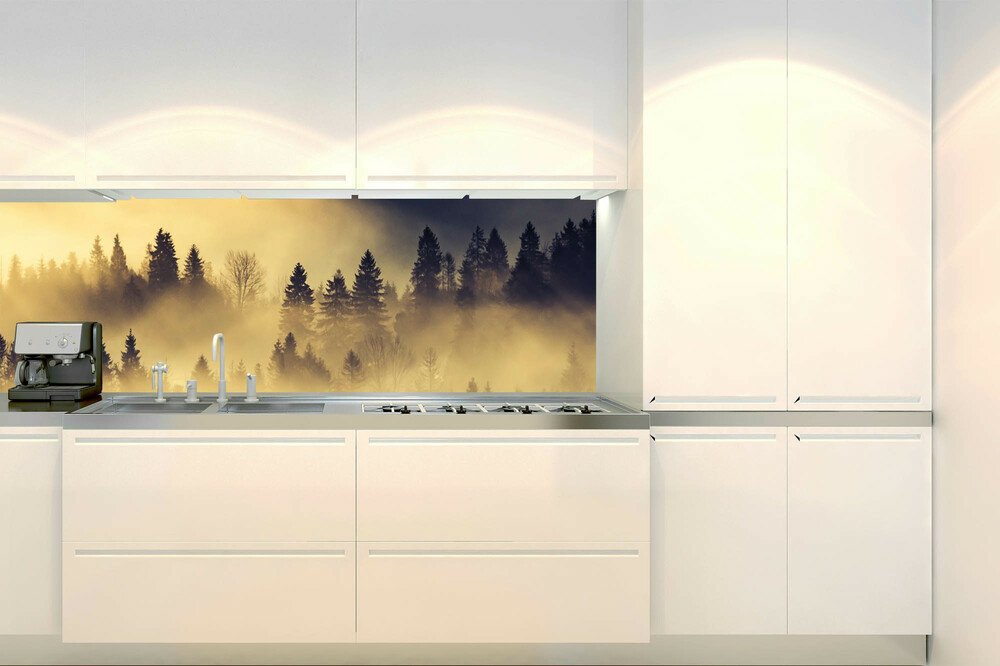 Fototapeta do kuchyně KI180-142 Fog 180 x 60 cm