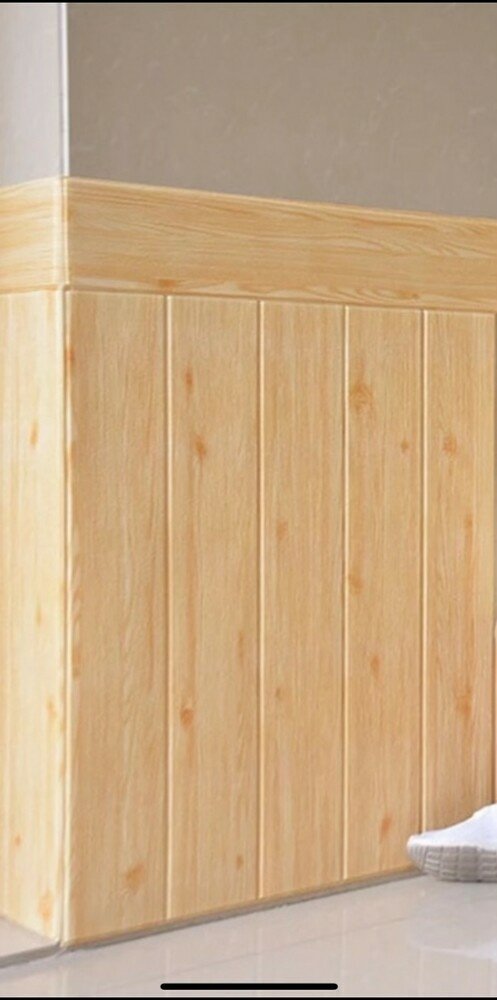 3D Obkladový panel Světlé dřevo PW203, 70x70 cm