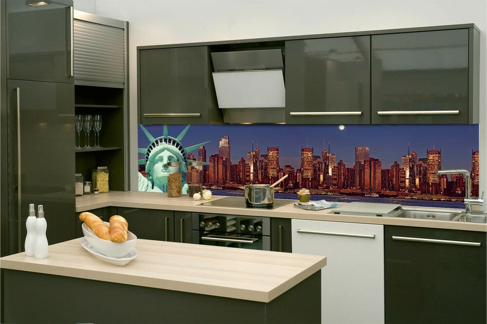 Fototapeta do kuchyně KI260-115 New York 260 x 60 cm