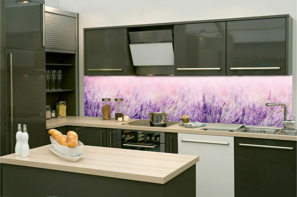 Fototapeta do kuchyně KI260-124 Levander 260 x 60 cm