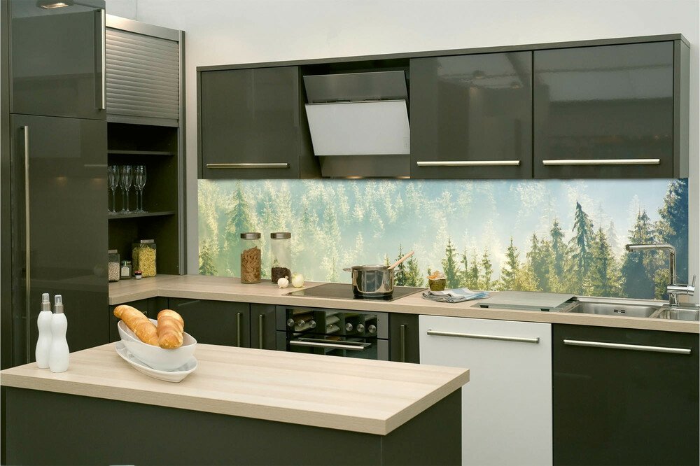Fototapeta do kuchyně KI260-141 Woods 260 x 60 cm