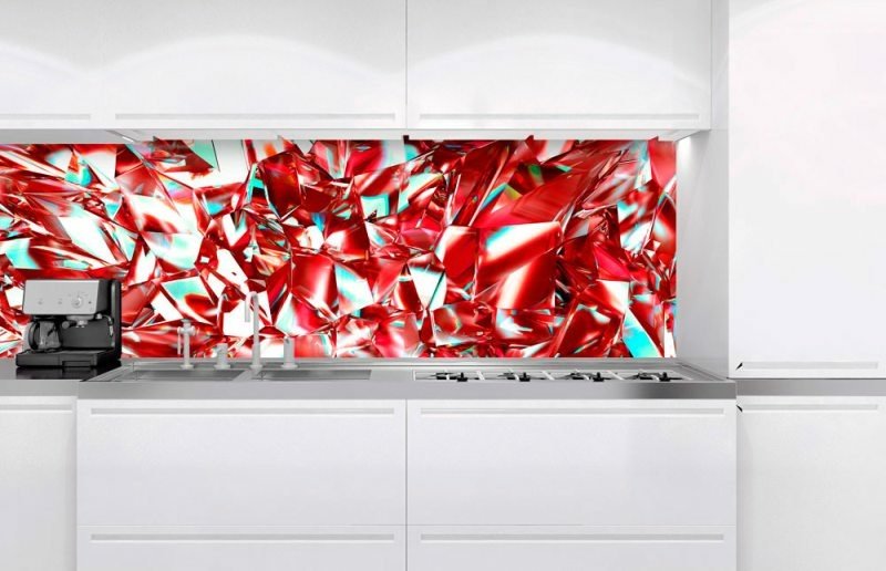 Fototapeta na linku Red Crystal 180 x 60 cm | KI180-071