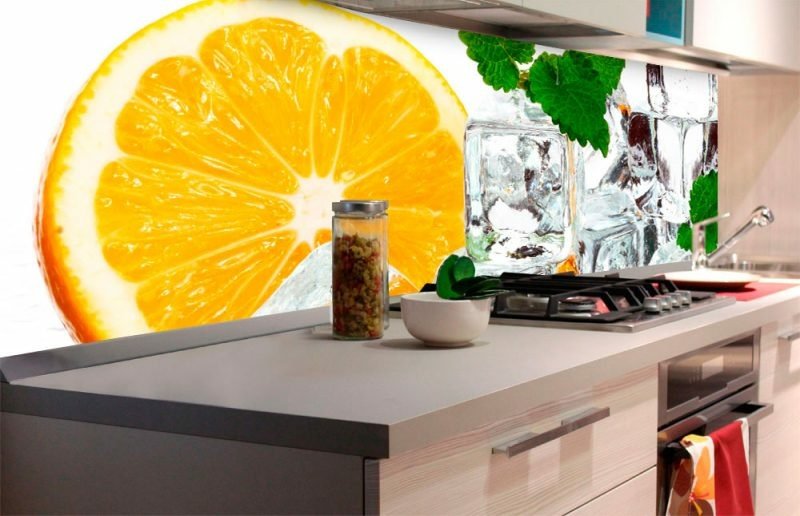 Fototapeta na linku Lemon and Ice 180 x 60 cm KI180-023