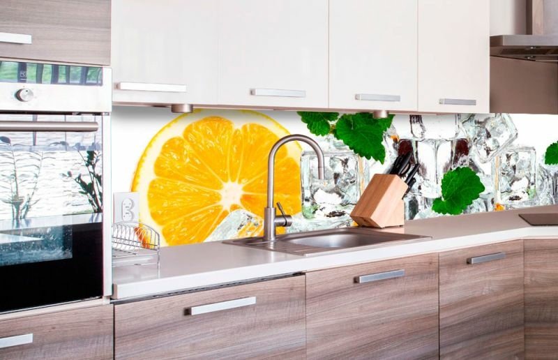 Fototapeta na linku Lemon and Ice 260 x 60 cm KI260-023