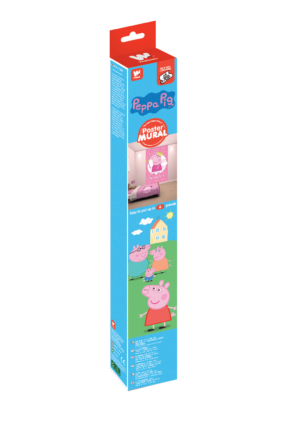 Walltastic fototapeta Princezna Peppa 152,4 x 243,8 cm