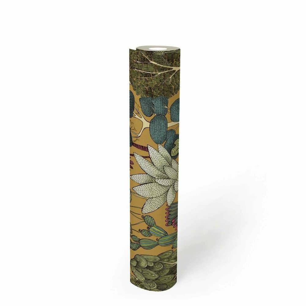 Vliesová tapeta na zeď 37757-1 Floral Impression 0,53 x 10,05 m
