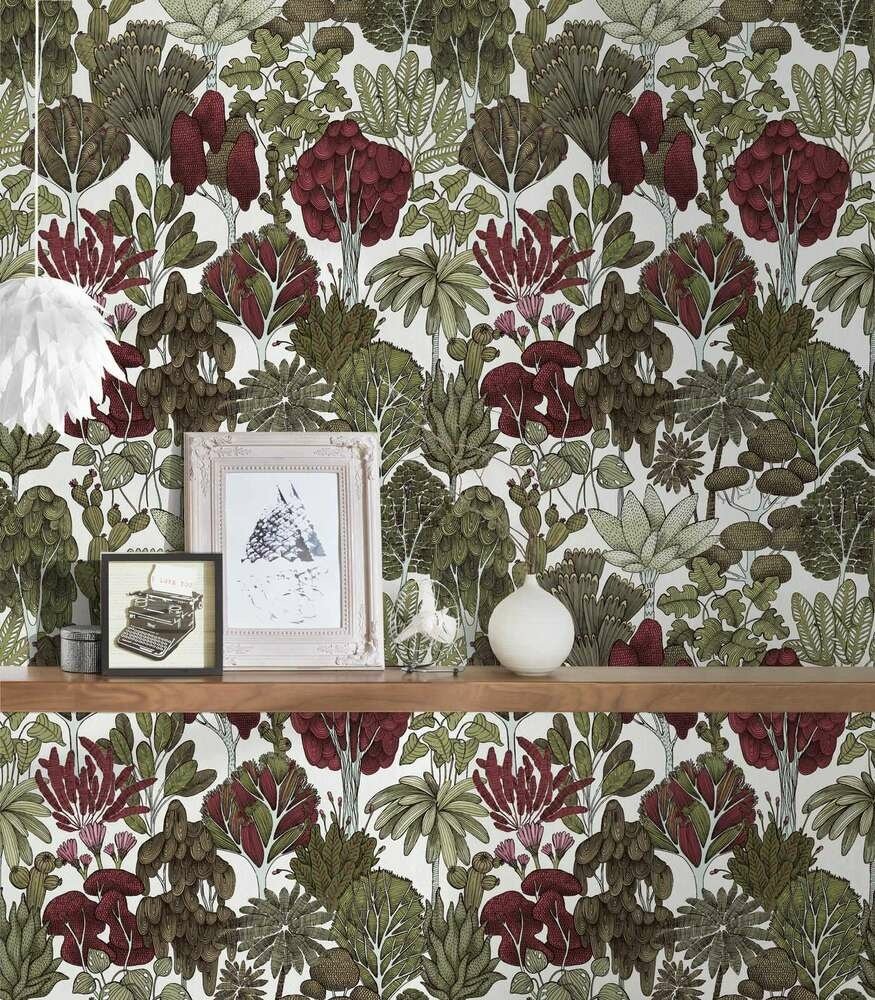 Vliesová tapeta na zeď 37757-2 Floral Impression 0,53 x 10,05 m