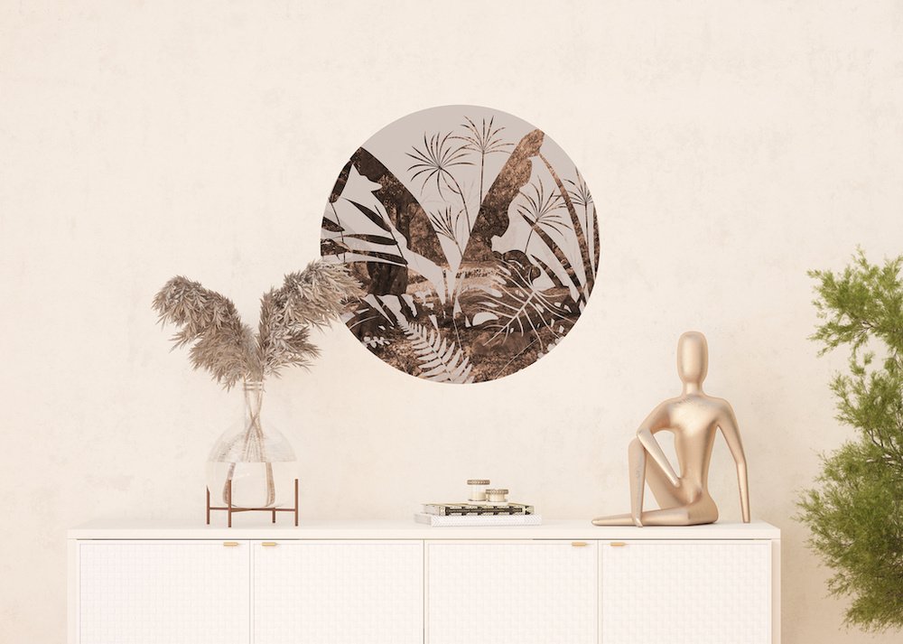 Samolepicí fototapeta CR3226 Floral Grunge 70 x 70 cm