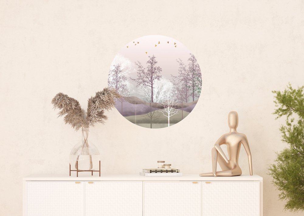 Samolepicí fototapeta CR3233 Mystical Forest 70 x 70 cm