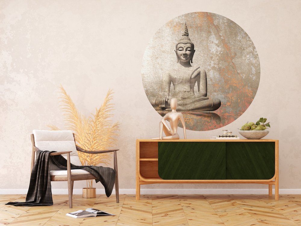 Samolepicí fototapeta CR3302 Budha 140 x 140 cm