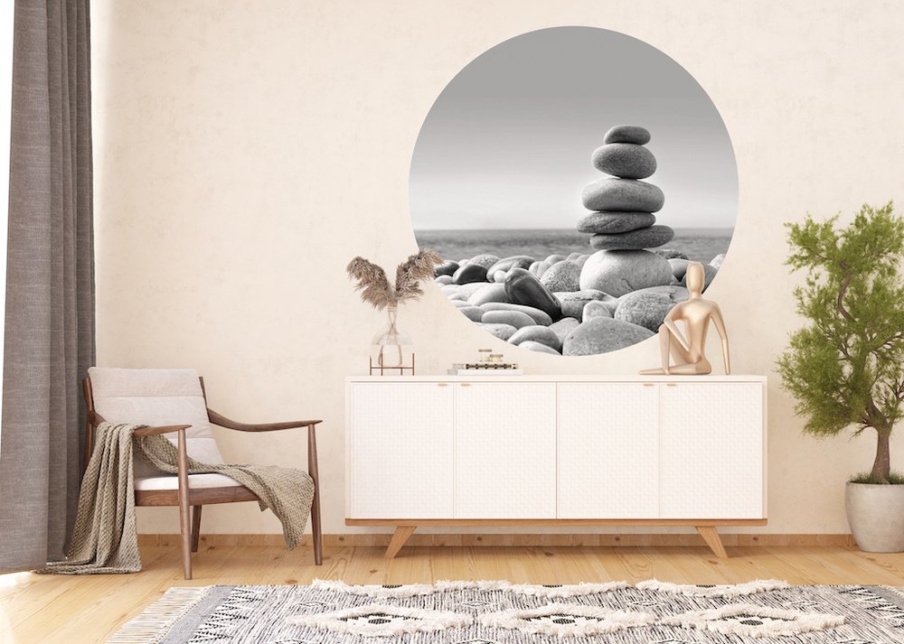 Samolepicí fototapeta CR3307 Stone Pyramid 140 x 140 cm