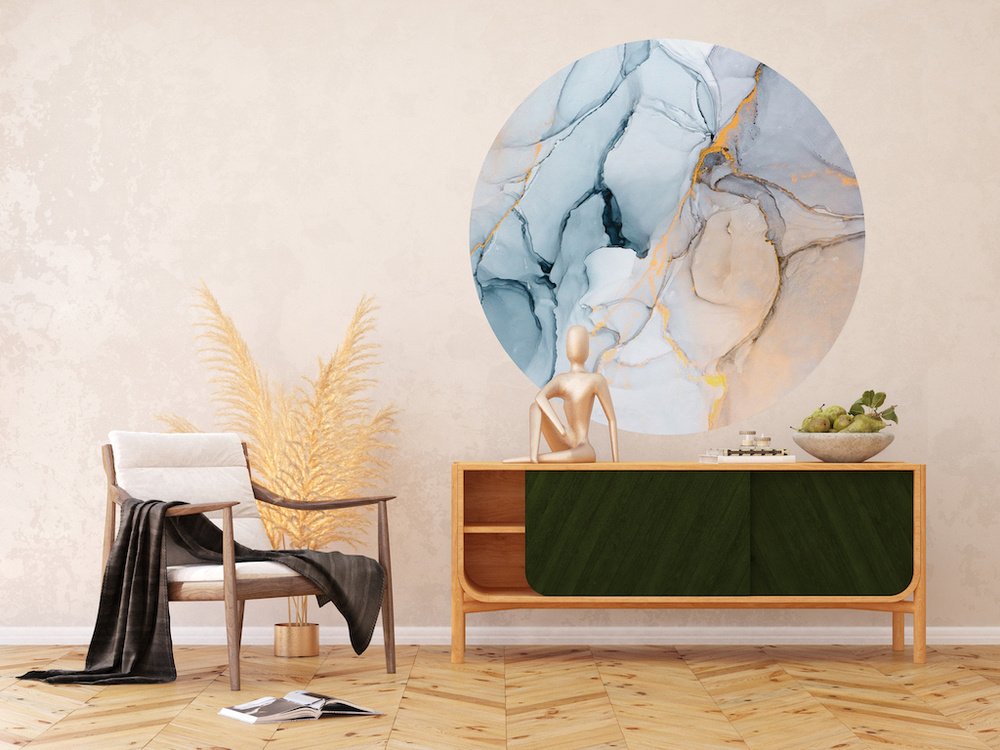 Samolepicí fototapeta CR3311 Watercolor Stone 140 x 140 cm