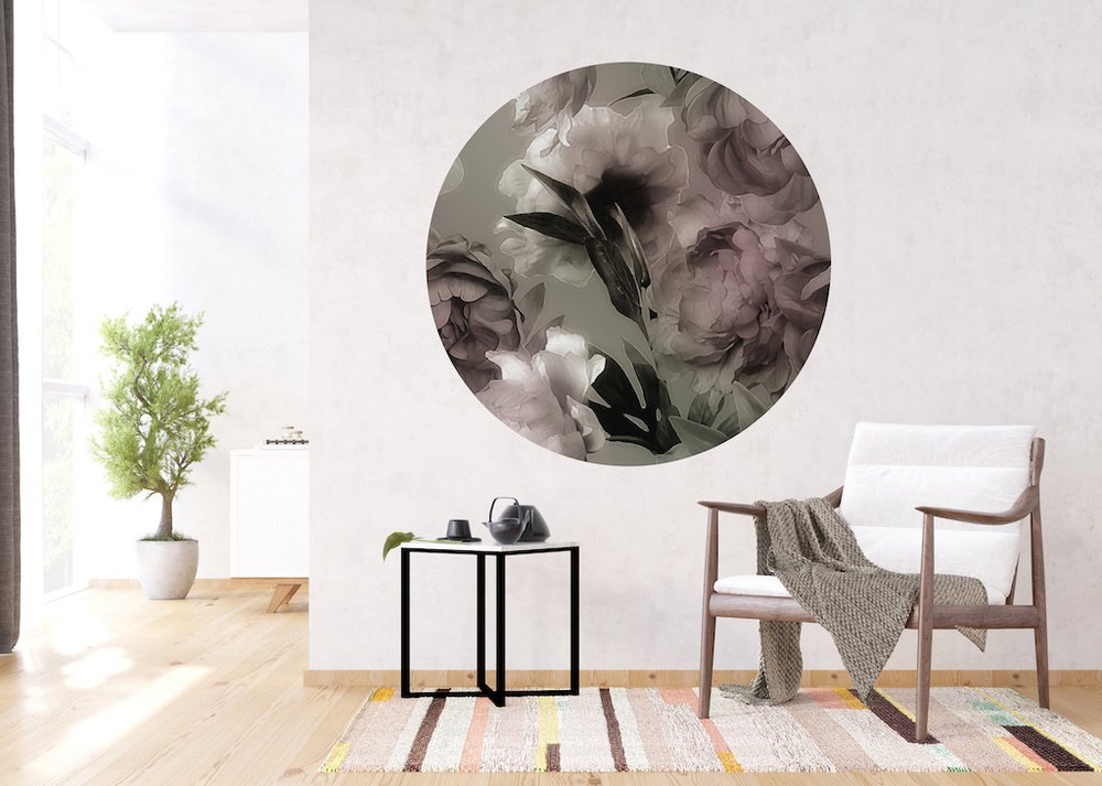 Samolepicí fototapeta CR3320 Magic of Peonies 140 x 140 cm