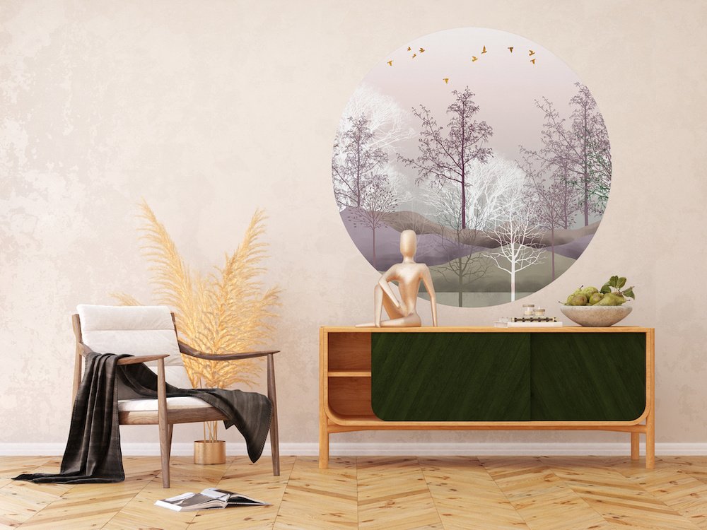 Samolepicí fototapeta CR3333 Mystical Forest 140 x 140 cm