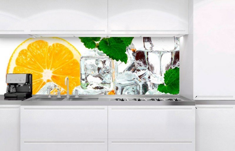 Fototapeta na linku Lemon and Ice 180 x 60 cm KI180-023