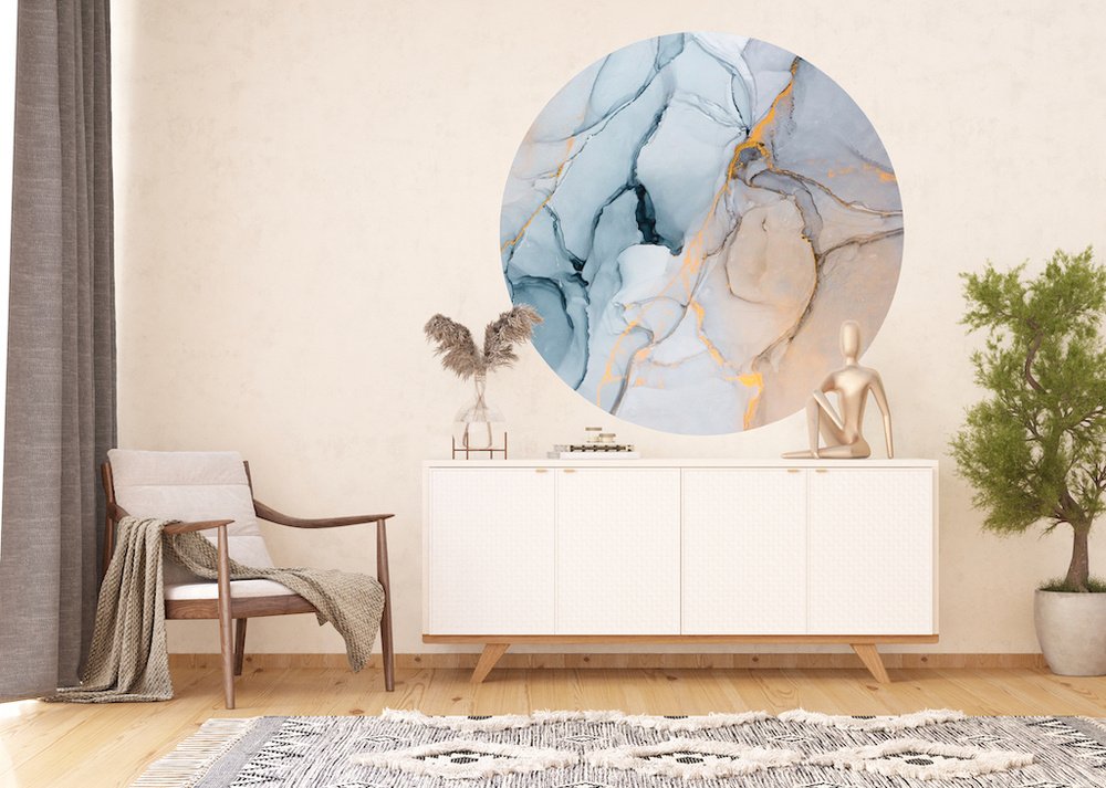 Samolepicí fototapeta CR3311 Watercolor Stone 140 x 140 cm