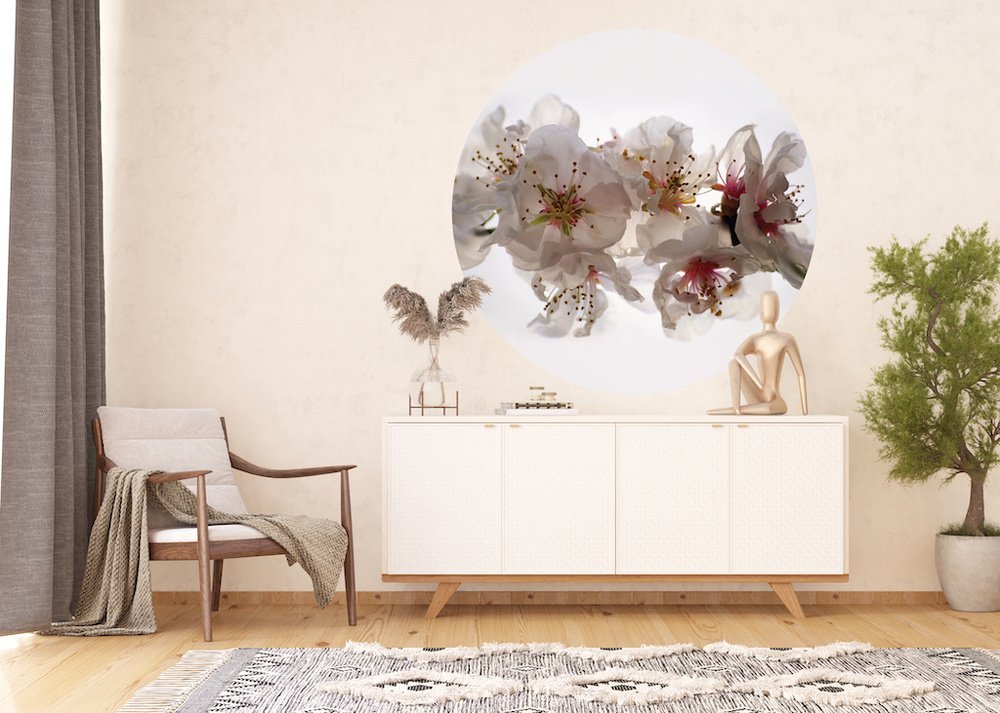 Samolepicí fototapeta CR3306 Floating Flowers 140 x 140 cm