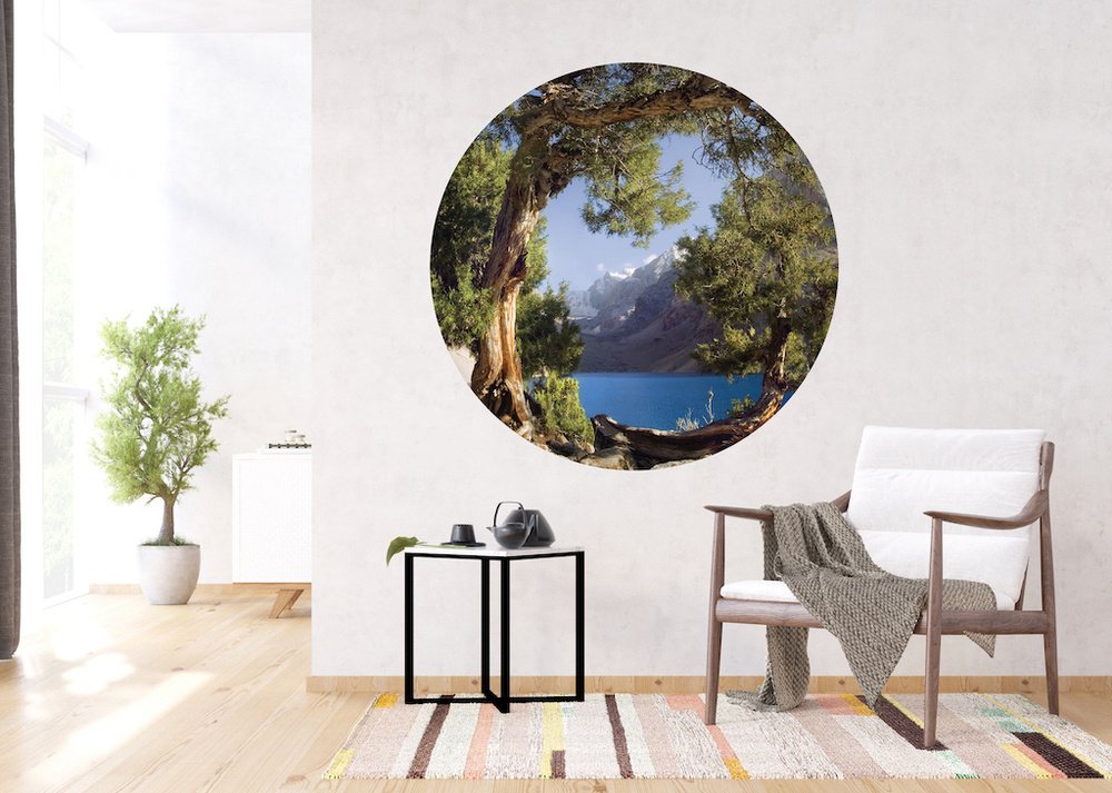 Samolepicí fototapeta CR3314 Lake View 140 x 140 cm