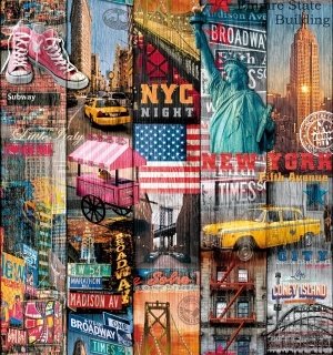 Samolepicí fólie d-c-fix 2003234 Manhattan - šíře 45 cm x 15 m