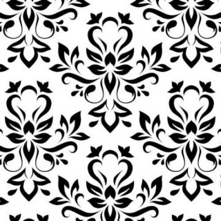 Samolepicí tapeta Černobílý ornament 15-6320
