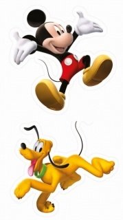 2 pěnové figurky Mickey