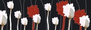 Vliesová fototapeta Dimex Flowers M-312 | 330x110cm