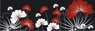 Vliesová fototapeta Dimex Flowers 2 M-313 | 330x110cm