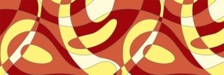 Vliesová fototapeta Dimex Red Abstract M-344 | 330x110cm