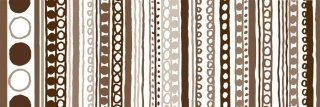 Vliesová fototapeta Dimex Brown Pattern M-372 | 330x110cm