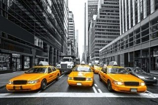 Vliesová fototapeta Dimex Taxi XL-508 | 330x220 cm