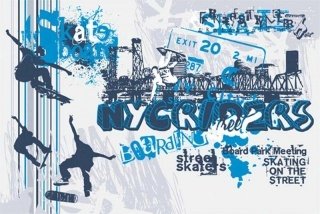Vliesová fototapeta Dimex Skate XL-564 | 330x220 cm