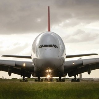 Fototapeta na zeď Dimex Airbus L-528 | 220x220 cm