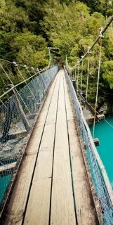 Vliesová fototapeta Wooden Bridge S-528