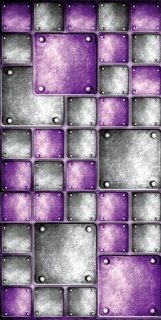 Vliesová fototapeta Metal Tiles S-565