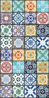 Vliesová fototapeta Vintage Tiles S-566