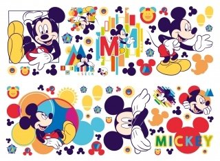 Nálepky na zeď Mickey Mouse