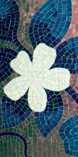 Dimex fototapeta Blue Mosaic S-167 | 110x220 cm